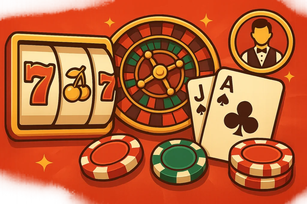 Giochi Online su Pure Casino Italia - Slot, Live e Tavoli Classici