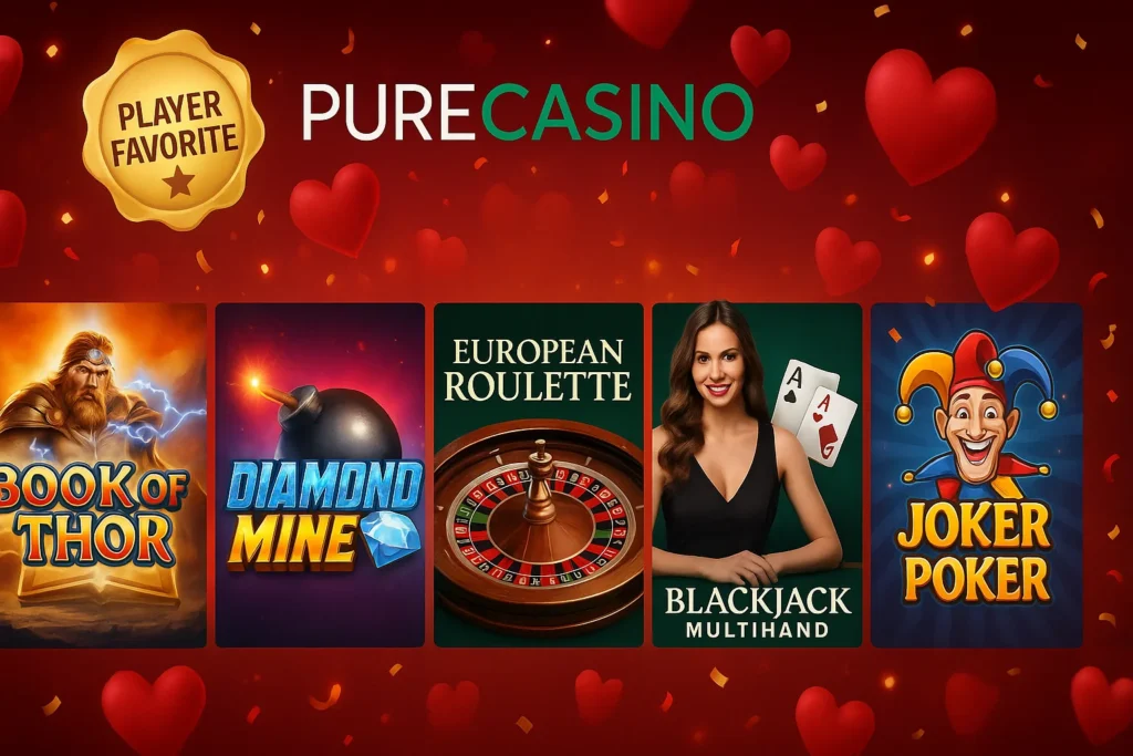 I giochi preferiti dai giocatori italiani - Pure Casino