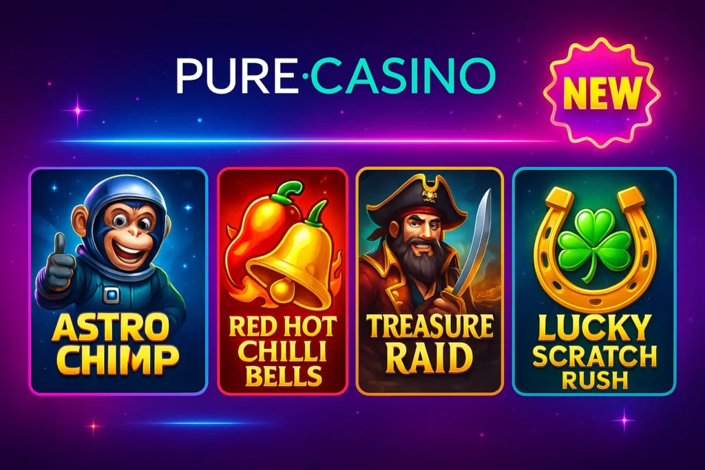 Nuove Uscite - Le ultime novità di Pure Casino Italia