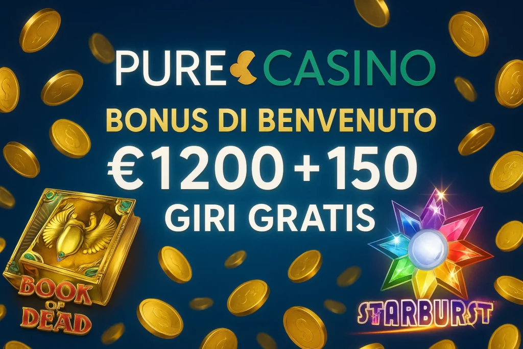 Bonus Pure Casino Italia – Desktop