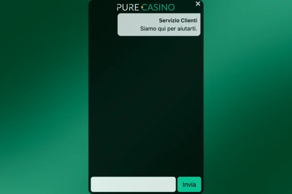 Purecasino support